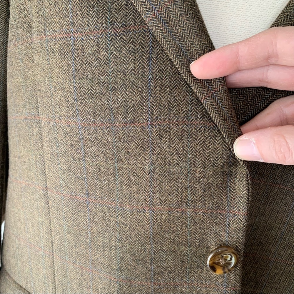 Lauren by Ralph Lauren for Macy’s Plaid Wool Sport Coat - Picture 6 of 11